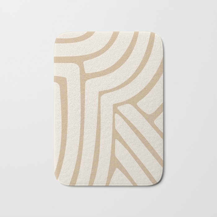 Abstract Stripes LXXXIV Bath Mat Gallery Image 1