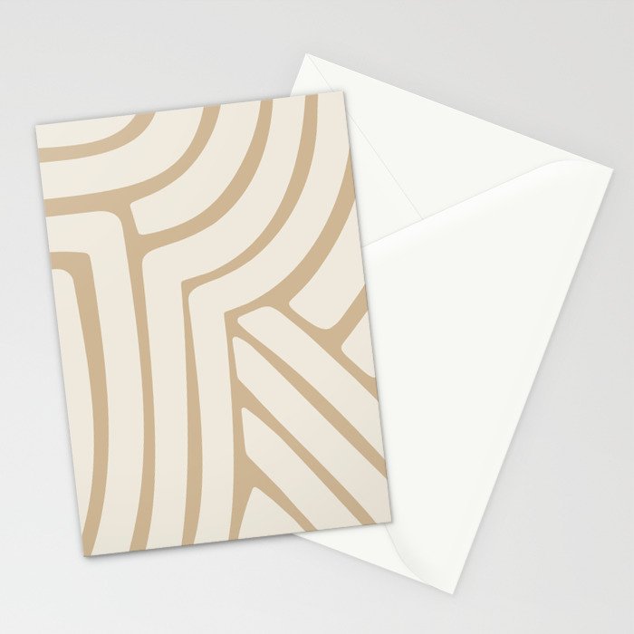 Abstract Stripes LXXXIV Stationery Card Gallery Image 2