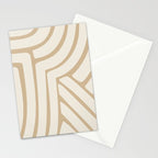 Abstract Stripes LXXXIV Stationery Card Gallery Image 2