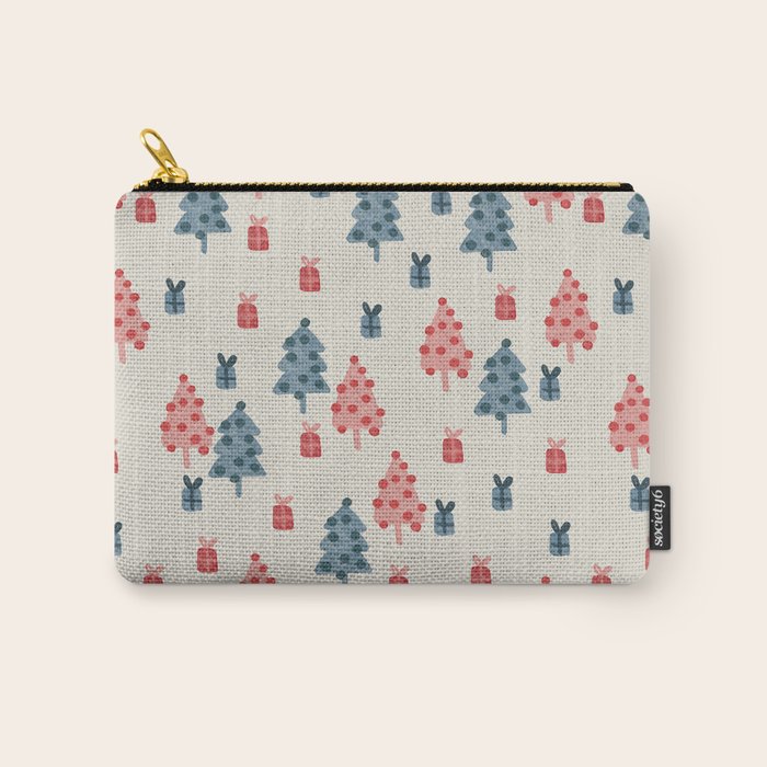 Christmas Trees & Gifts Carry All Pouch Gallery Image 1
