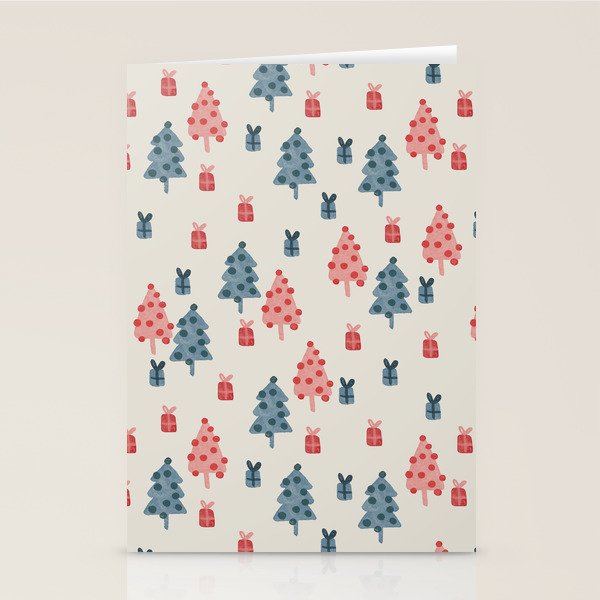 Christmas Trees & Gifts Stationery Card Gallery Image 2