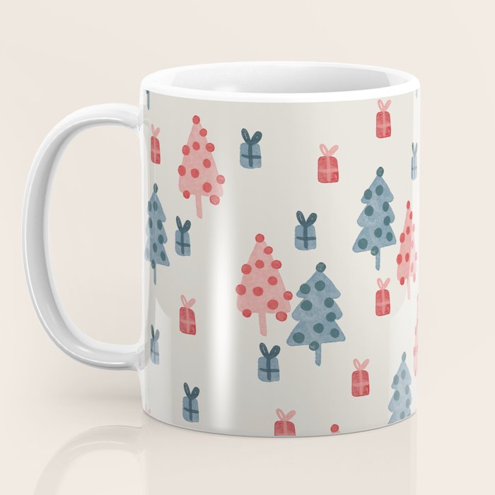 Christmas Trees & Gifts Coffee Mug Gallery Image 3