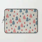 Christmas Trees & Gifts Laptop Sleeve Gallery Image 1