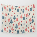 Christmas Trees & Gifts Wall Tapestry Gallery Image 4