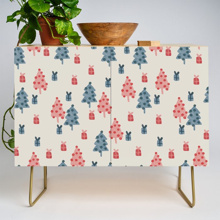 Christmas Trees & Gifts Credenza Gallery Image 1