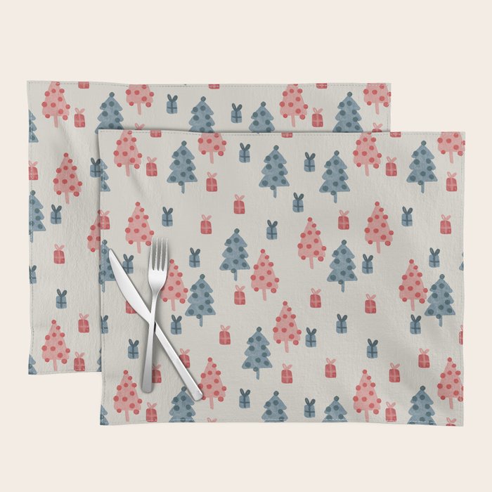 Christmas Trees & Gifts Placemat Gallery Image 1