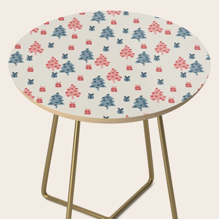 Christmas Trees & Gifts Side Table Gallery Image 2