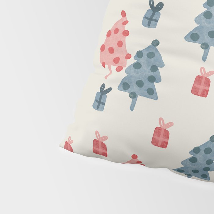 Christmas Trees & Gifts Pillow Sham Gallery Image 4