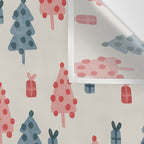Christmas Trees & Gifts Wall Tapestry Gallery Image 3