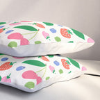 Strawberries and Cherries - Bright Colors Pillow Sham Gallery Image 3