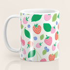 Strawberries and Cherries - Bright Colors Coffee Mug Gallery Image 3