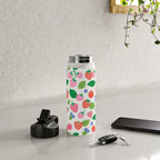 Strawberries and Cherries - Bright Colors Water Bottle Gallery Image 4