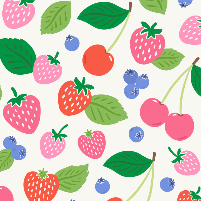 Strawberries and Cherries - Bright Colors Coffee Mug Gallery Image 2