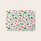 Strawberries and Cherries - Bright Colors Bath Mat Gallery Image 1