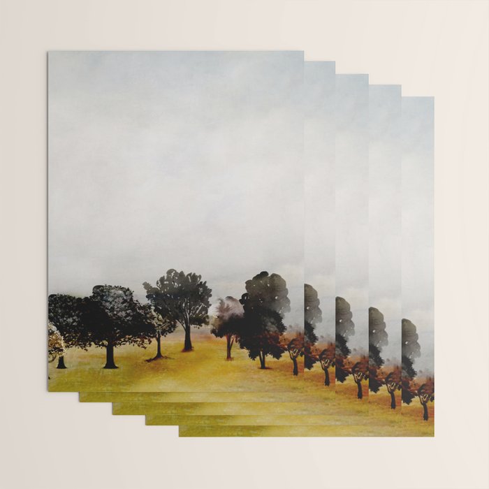 Group of Trees Wrapping Paper Gallery Image 3