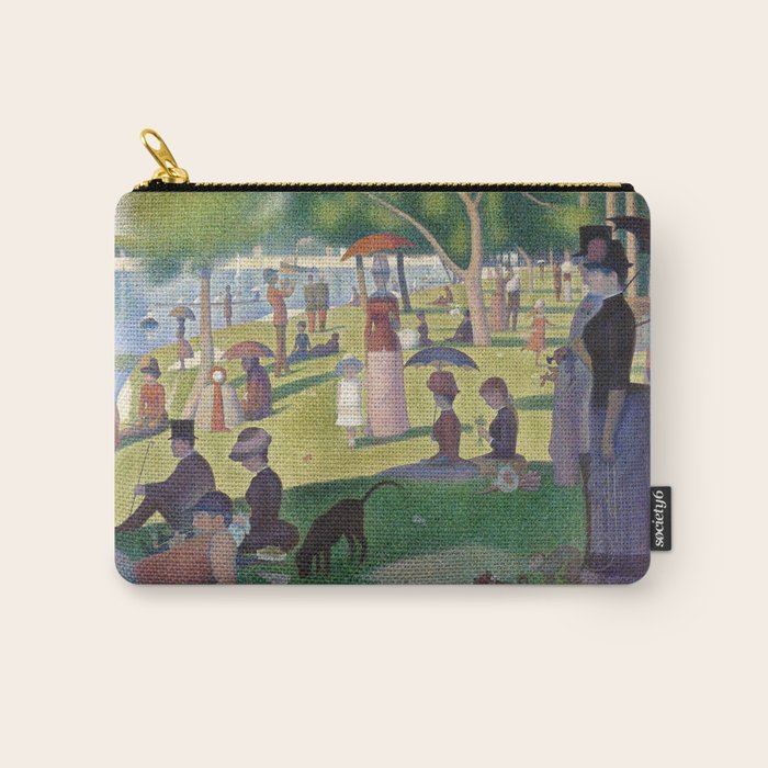A Sunday on La Grande Jatte by Georges Seurat Carry All Pouch Gallery Image 1