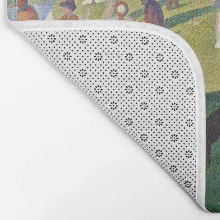 A Sunday on La Grande Jatte by Georges Seurat Bath Mat Gallery Image 2