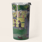 A Sunday on La Grande Jatte by Georges Seurat Travel Mug Gallery Image 2
