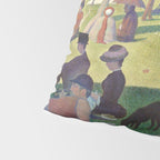 A Sunday on La Grande Jatte by Georges Seurat Pillow Sham Gallery Image 4