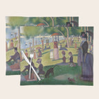 A Sunday on La Grande Jatte by Georges Seurat Placemat Gallery Image 1