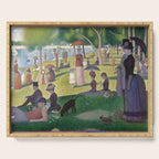 A Sunday on La Grande Jatte by Georges Seurat Serving Tray Gallery Image 1