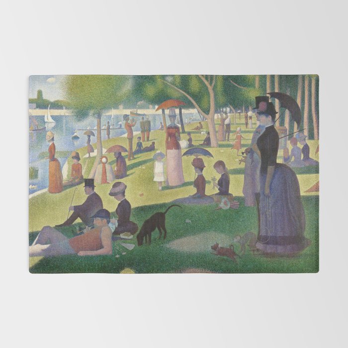A Sunday on La Grande Jatte by Georges Seurat Rug Gallery Image 2