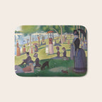 A Sunday on La Grande Jatte by Georges Seurat Bath Mat Gallery Image 1