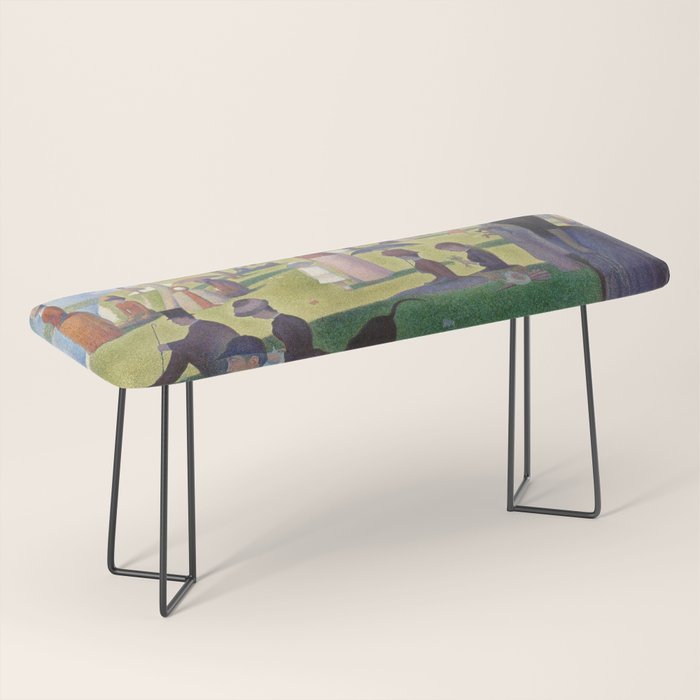 A Sunday on La Grande Jatte by Georges Seurat Bench Gallery Image 1