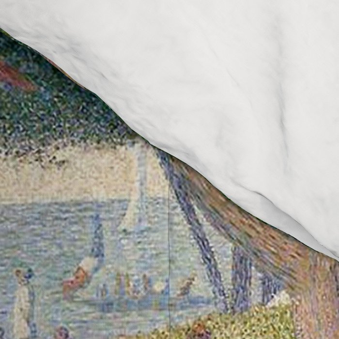 A Sunday on La Grande Jatte by Georges Seurat Comforter Gallery Image 4