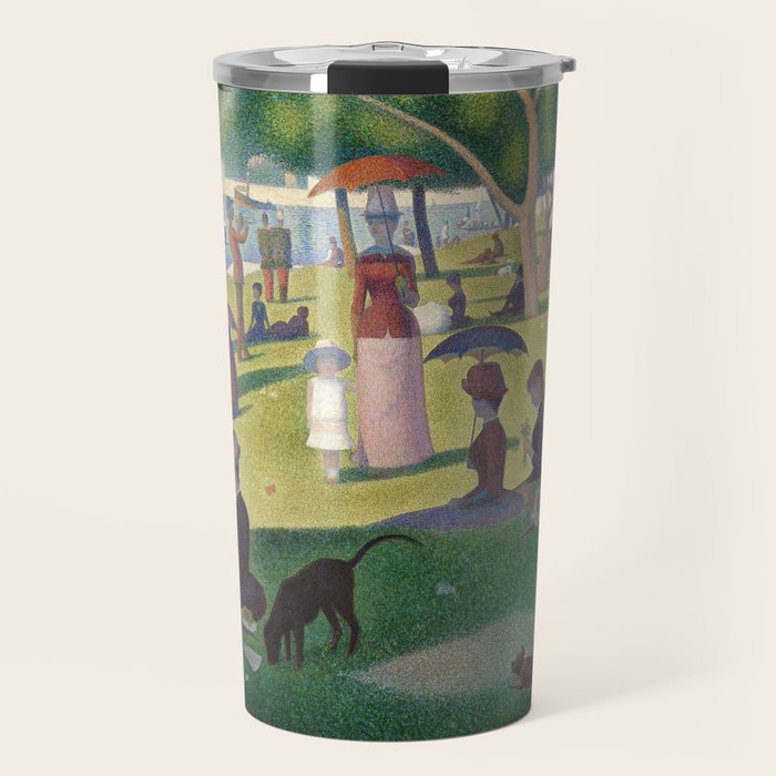 A Sunday on La Grande Jatte by Georges Seurat Travel Mug Gallery Image 1