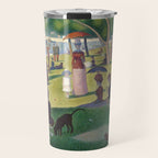 A Sunday on La Grande Jatte by Georges Seurat Travel Mug Gallery Image 1