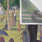 A Sunday on La Grande Jatte by Georges Seurat Wall Tapestry Gallery Image 3