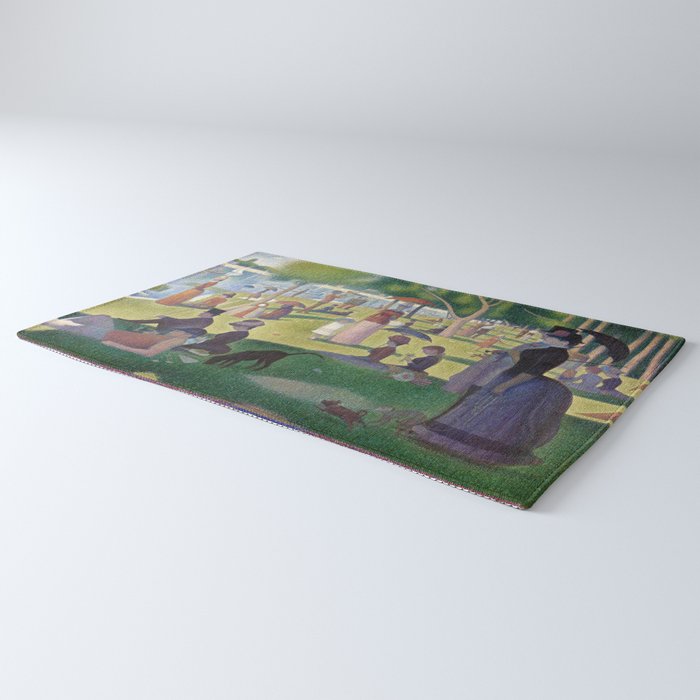 A Sunday on La Grande Jatte by Georges Seurat Rug Gallery Image 3