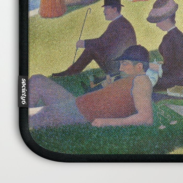 A Sunday on La Grande Jatte by Georges Seurat Laptop Sleeve Gallery Image 3