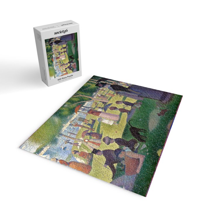 A Sunday on La Grande Jatte by Georges Seurat Jigsaw Puzzle Gallery Image 2