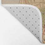 Vintage Map of Boston MA (1902) Bath Mat Gallery Image 2