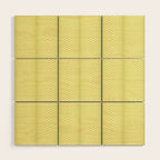 Elysian XX Pastel Lime Green Wood Wall Art Gallery Image 1