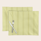 Elysian XX Pastel Lime Green Placemat Gallery Image 1