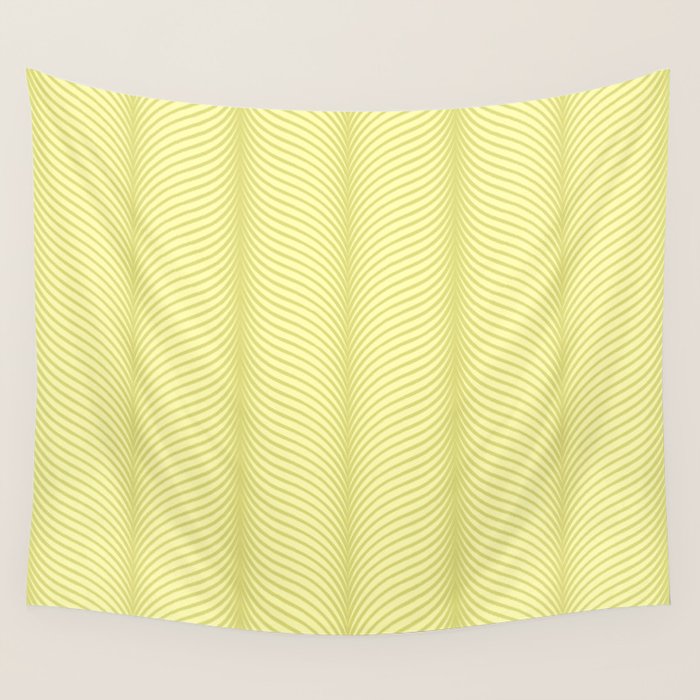 Elysian XX Pastel Lime Green Wall Tapestry Gallery Image 2