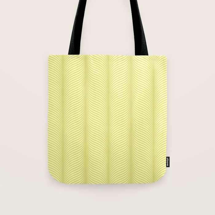 Elysian XX Pastel Lime Green Tote Bag Gallery Image 1