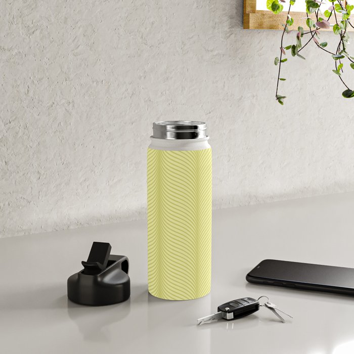 Elysian XX Pastel Lime Green Water Bottle Gallery Image 4