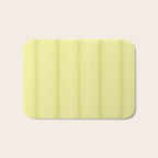 Elysian XX Pastel Lime Green Bath Mat Gallery Image 1