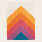 Candy Chevrons: Vintage 80s California Edition Poster Gallery Image 4