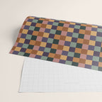 Checkered Multicolor Pattern XII Retro Wrapping Paper Gallery Image 2