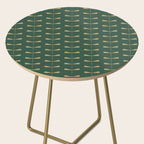 Dragonfly Pattern XVII Kelly Green Side Table Gallery Image 2