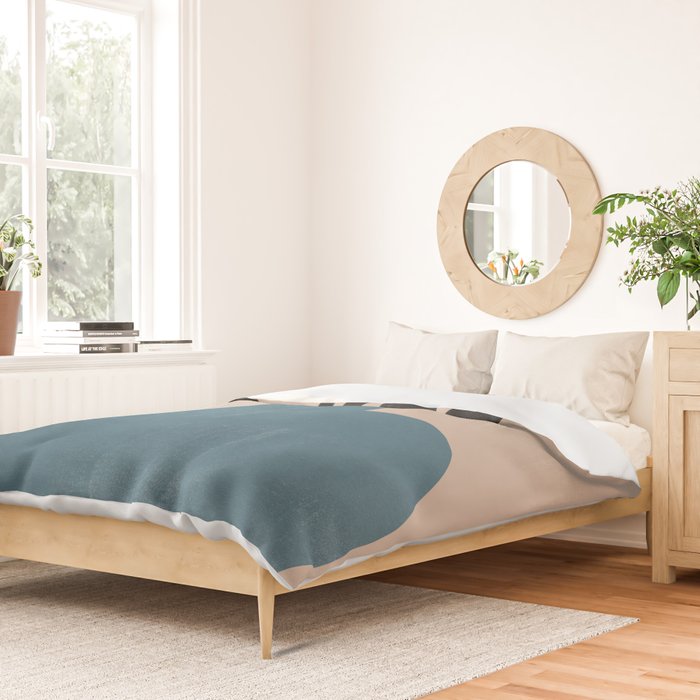 Modern Vase with Plants No.7 Duvet Cover Gallery Image 2