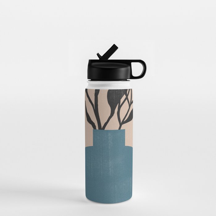 Modern Vase with Plants No.7 Water Bottle Gallery Image 1
