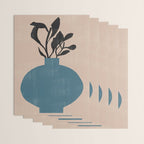 Modern Vase with Plants No.7 Wrapping Paper Gallery Image 3