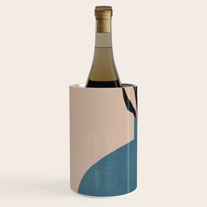 Modern Vase with Plants No.7 Wine Chiller Gallery Image 2