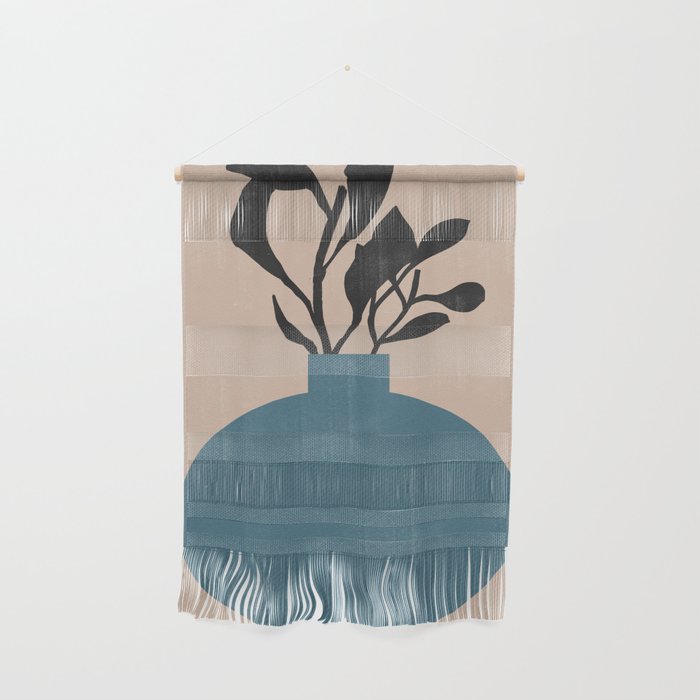 Modern Vase with Plants No.7 Wall Hanging Gallery Image 1